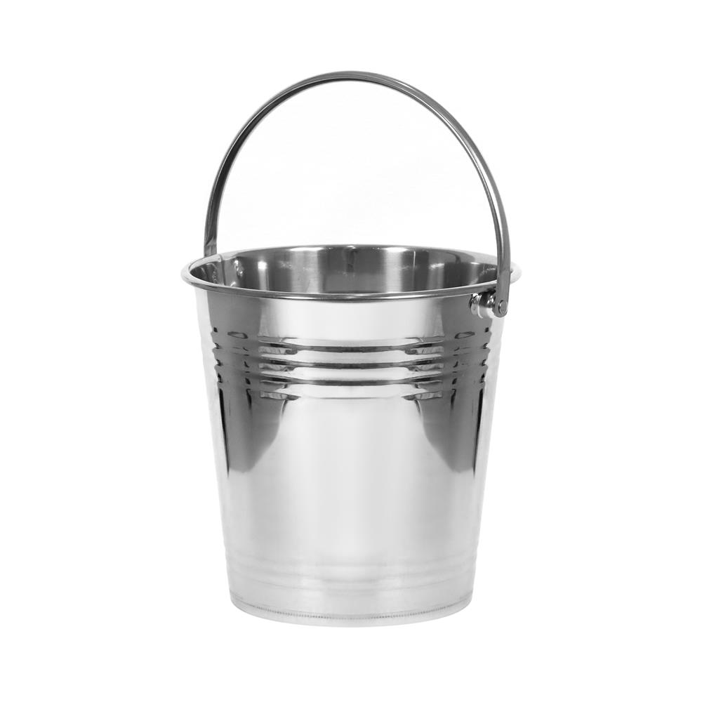 ถังน้ำแข็งสเตนเลส 20 ซม. KECH สีเงิน