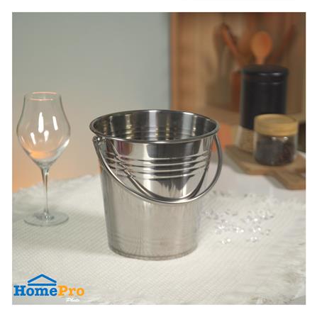 ถังน้ำแข็งสเตนเลส 20 ซม. KECH สีเงิน_4