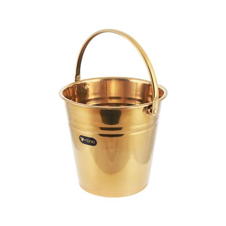 ถังน้ำแข็งสเตนเลส 18 ซม. V-ONE EXTRA สีทอง_0