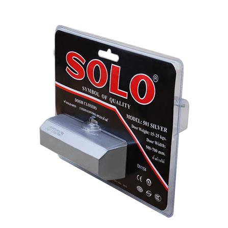 โช๊คอัพตั้งค้าง SOLO 501 สีเงิน_4