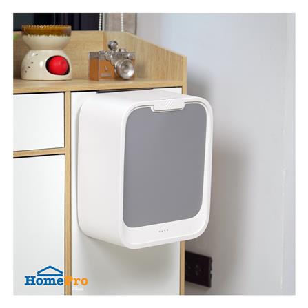 ถังขยะอัจฉริยะแบบแขวน ACCO 7 ลิตร สีขาวเทา_8