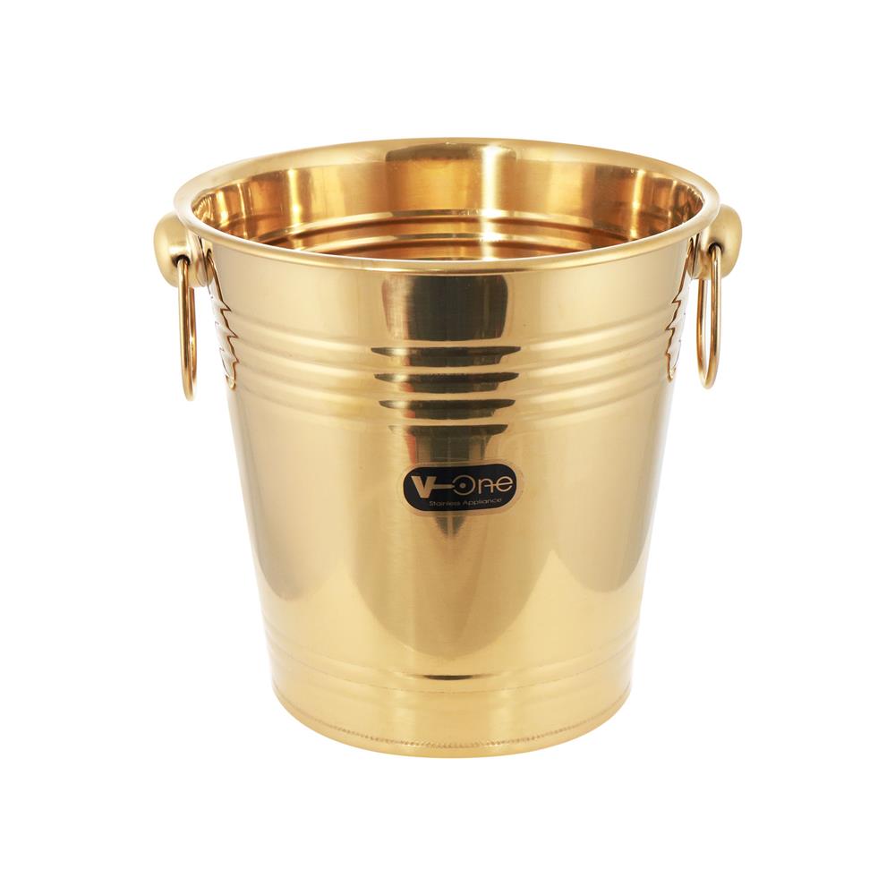 ถังไวน์ 20 ซม. V-ONE EXTRA สีทอง