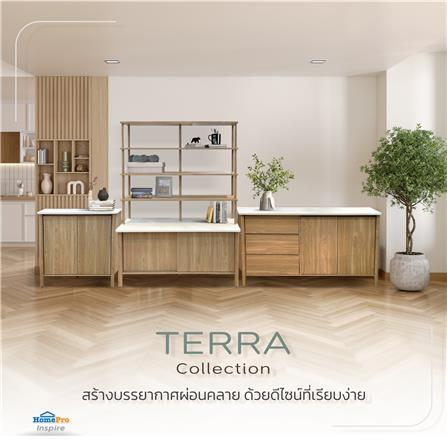 ชั้นวางของหน้าบานผสม FURDINI TERRA 119 ซม. สีโอ๊ค_5