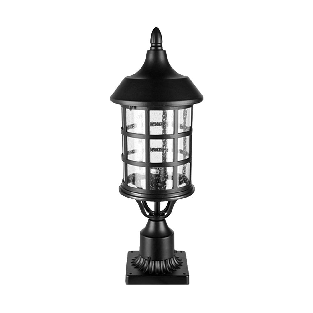 ไฟหัวเสา L&E 36-01975 สีดำ