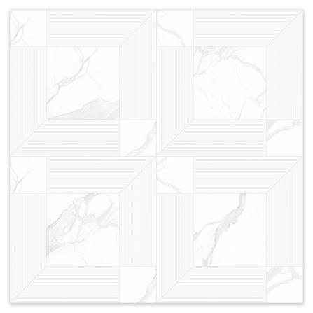 กระเบื้องพื้น 18x18 TARA บาร์เร็ท สีขาว PM 1 ตร.ม._0