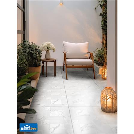 กระเบื้องพื้น 18x18 TARA บาร์เร็ท สีขาว PM 1 ตร.ม._4
