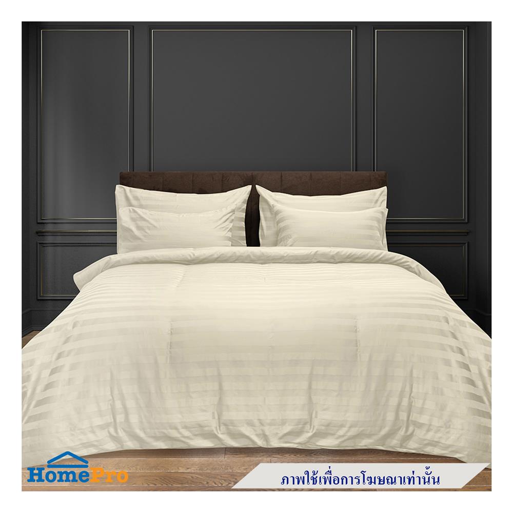 ปลอกผ้านวม PICASSO CT STRIPE 100X100 นิ้ว สี CREAM