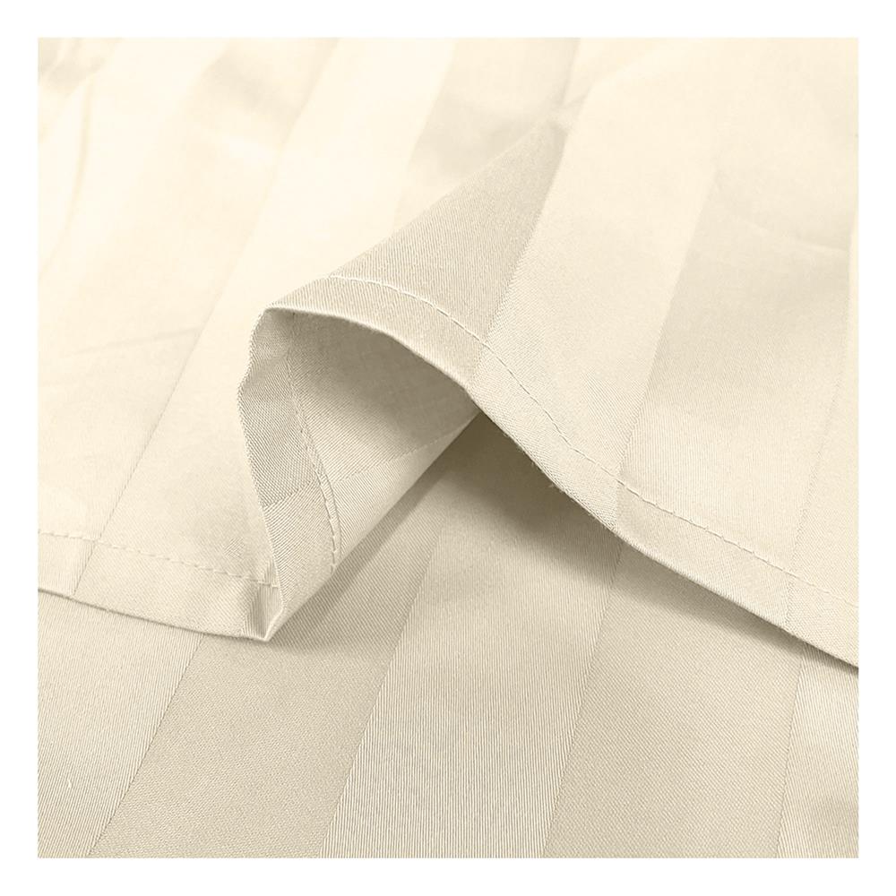 ปลอกผ้านวม PICASSO MICRO STRIPE 100X100 นิ้ว สี CREAM