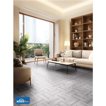 กระเบื้องพื้น 18x18 นิ้ว TARA คัมเดน เทา PM 1 ตร.ม._2