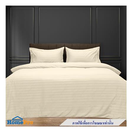 ปลอกผ้านวม PICASSO MICRO STRIPE 100X90 นิ้ว สี CREAM_5