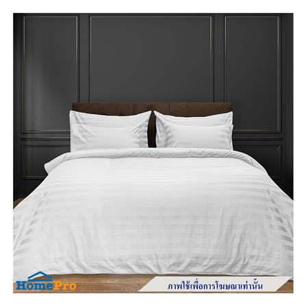 ปลอกผ้านวม PICASSO CT STRIPE 100X90 นิ้ว สี WHITE_5