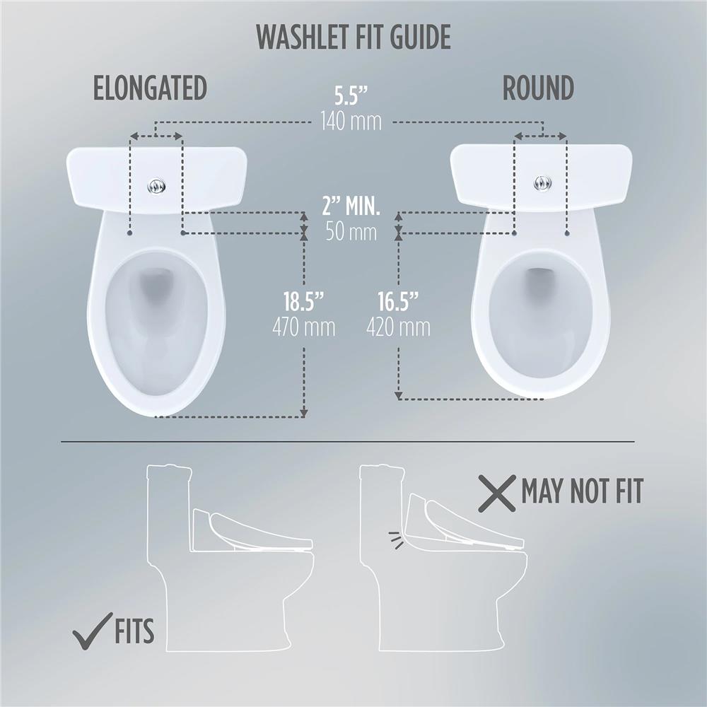 ฝารองนั่งอัตโนมัติ TOTO WASHLET S7 (TCF47360GTH)