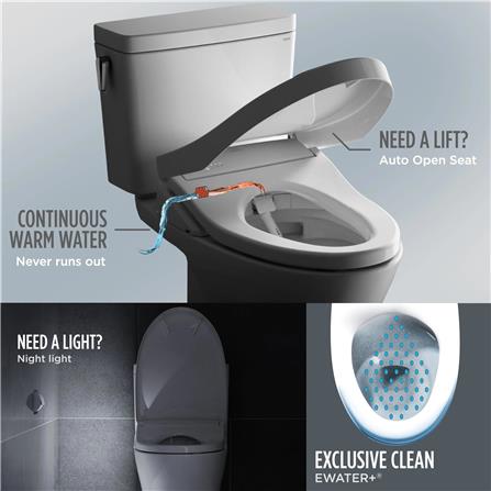 ฝารองนั่งอัตโนมัติ TOTO WASHLET S7 (TCF47360GTH)_7