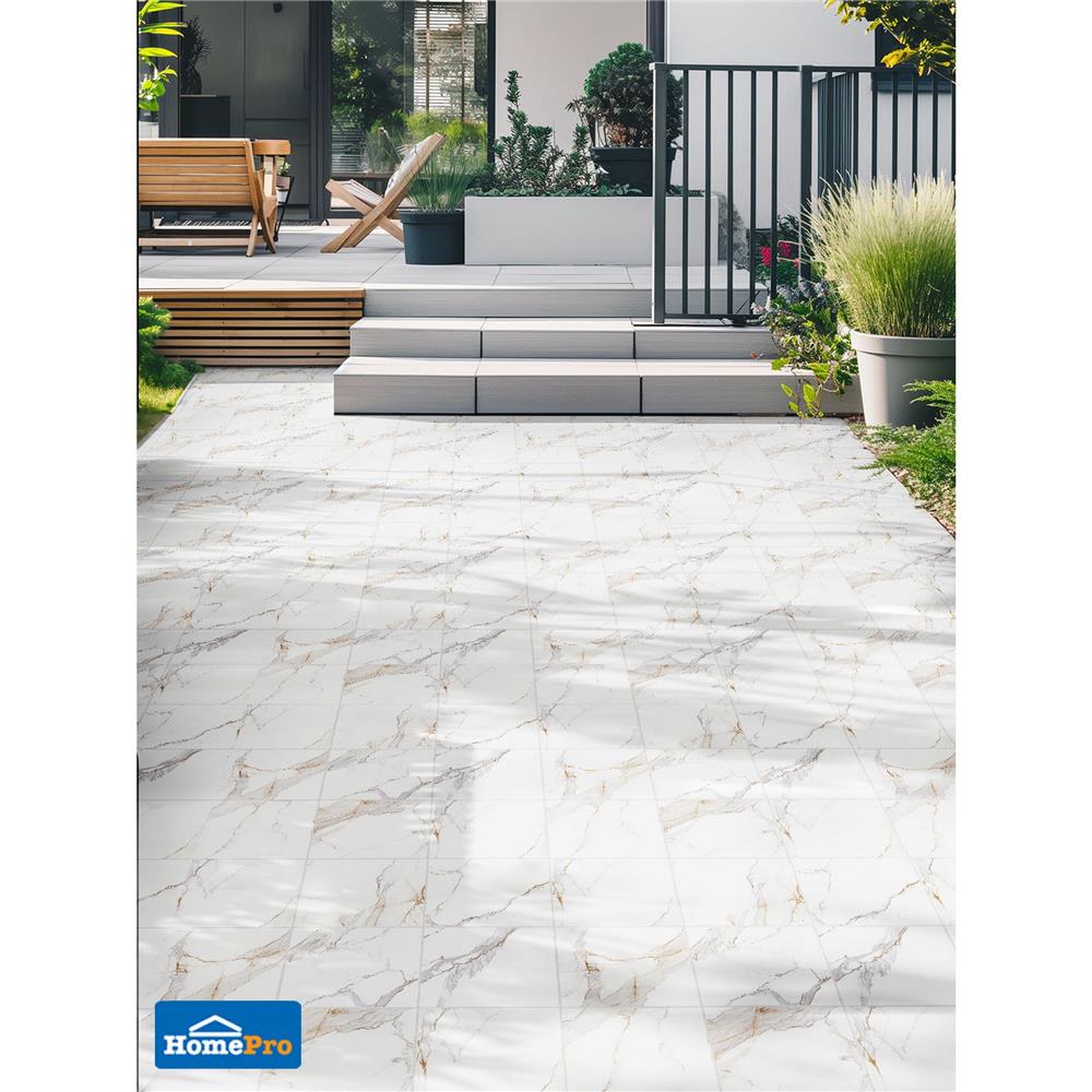 กระเบื้องพื้น 8x8 นิ้ว DURAGRES เพลโต้ ไวท์  A 1 ตร.ม.