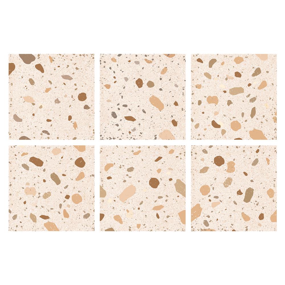 กระเบื้องพื้น 8x8 นิ้ว DURAGRES มัลตี้ พีช เบจ A 1 ตร.ม.