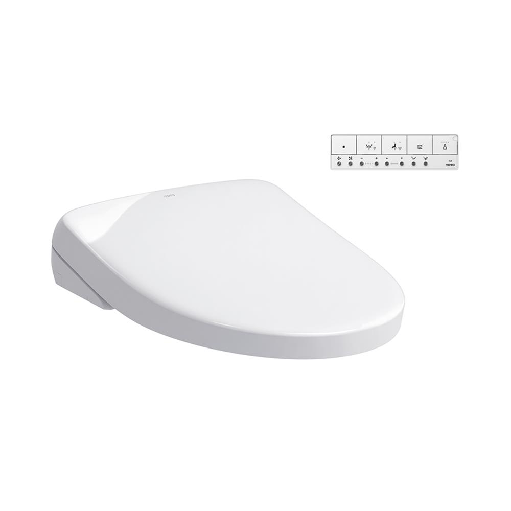 สุขภัณฑ์ 1 ชิ้น พร้อมฝารองนั่งอัตโนมัติ TOTO CW188SW6 3.8 ลิตร สีขาว