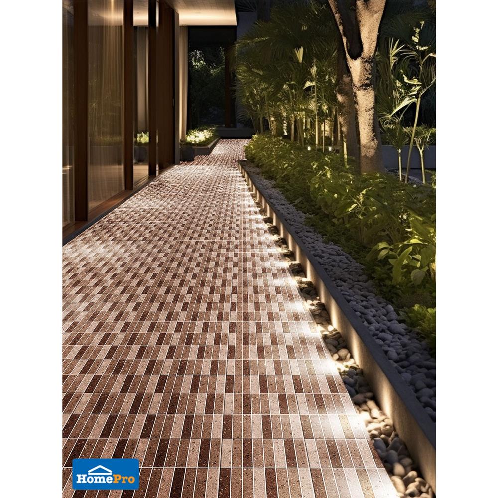 กระเบื้องพื้น 18x18 นิ้ว TARA แดนเจโล่ น้ำตาล PM 1 ตร.ม.