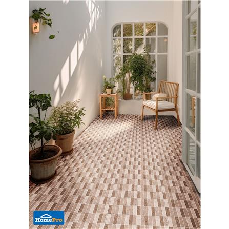 กระเบื้องพื้น 18x18 นิ้ว TARA แดนเจโล่ น้ำตาล PM 1 ตร.ม._4