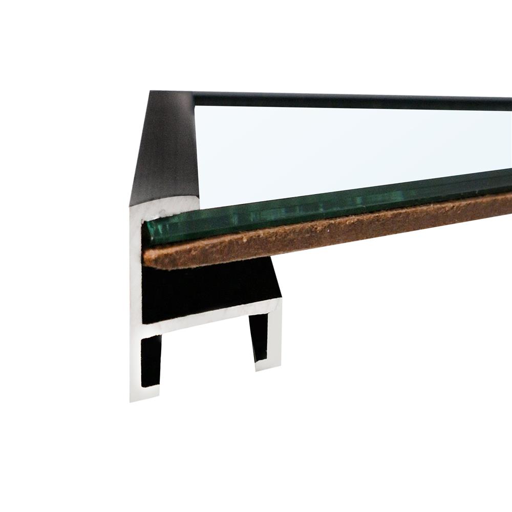 กระจกเงาตกแต่งสั่งตัดพิเศษ MOYA AL110-BK