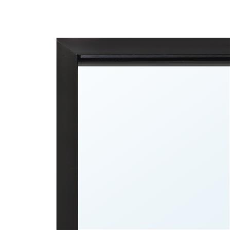 กระจกเงาตกแต่งสั่งตัดพิเศษ MOYA AL110-BK_1