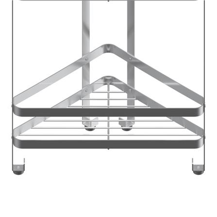 ชั้นวางของเข้ามุมตั้งพื้น MOYA F28601 สเตนเลส_2