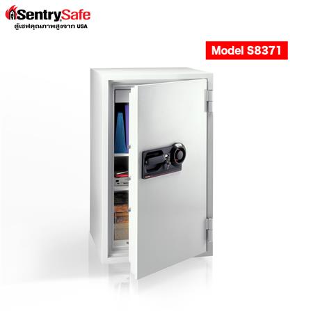 ตู้นิรภัยมือหมุน SENTRYSAFE S8371 สีเทา_1