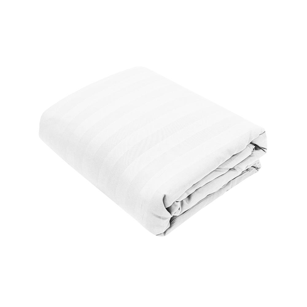 ปลอกผ้านวม PICASSO MICRO STRIPE 100X100 นิ้ว สี WHITE