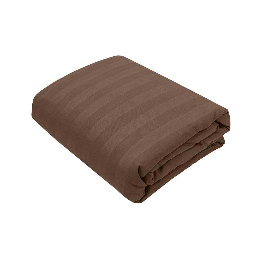 ปลอกผ้านวม PICASSO MICRO STRIPE 100X90 นิ้ว สี BROWN