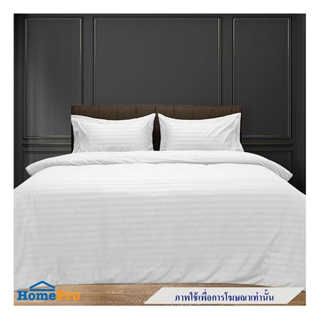 ปลอกผ้านวม PICASSO MICRO STRIPE 100X90 นิ้ว สี WHITE_5