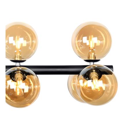 ไฟช่อ L&E 01-03108 สีชา/ดำ 15 หัว_2