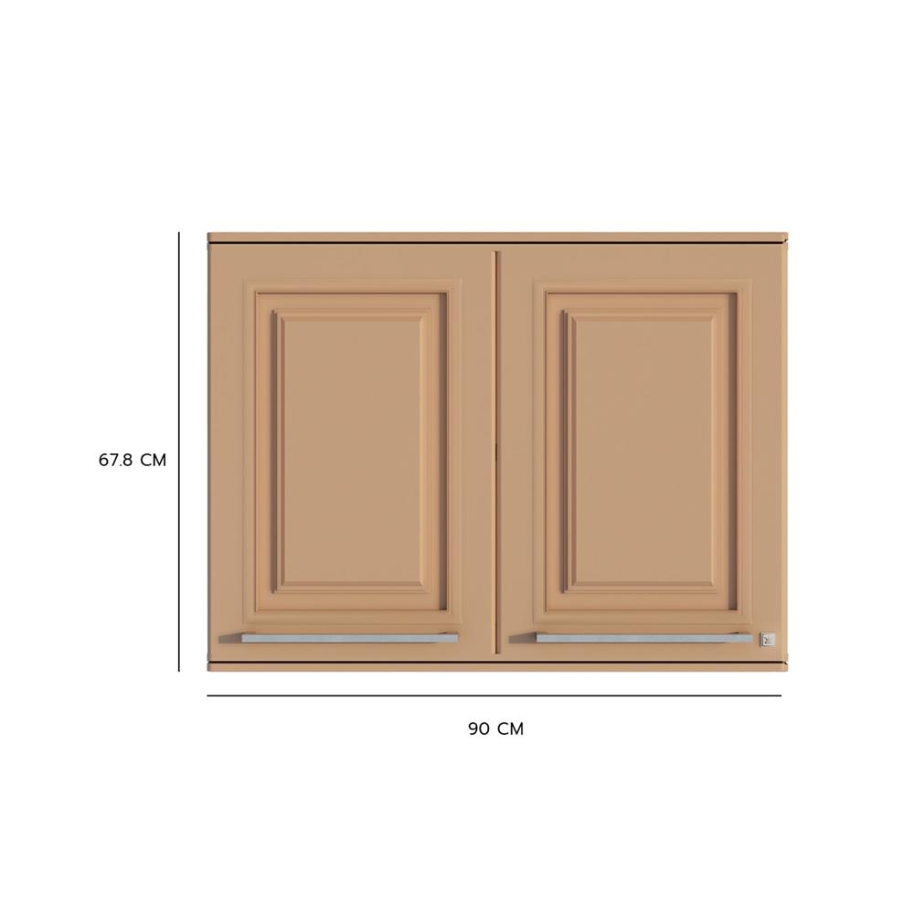 ตู้แขวนคู่ KING PLAT-PEARL 90X67.8 ซม. สี SAND