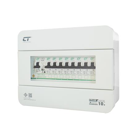 ชุดตู้คอนซูมเมอร์ยูนิต CTI-8 ช่อง เมนกันดูด 50 แอมป์ CT ELECTRIC_1