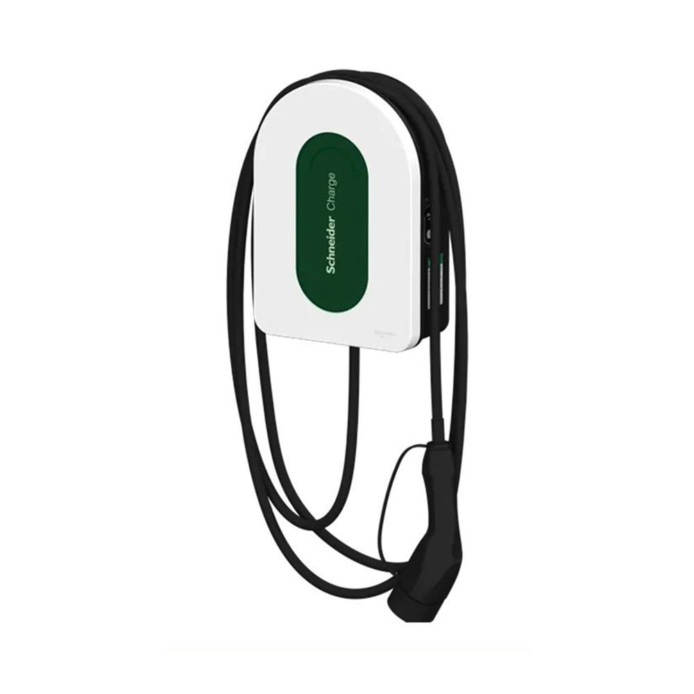 เครื่องชาร์จรถยนต์ไฟฟ้า (ไม่รวมติดตั้ง) SCHNEIDER 7.4KW 1P+N 5 ม. สีขาว