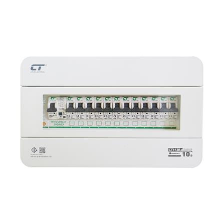 ชุดตู้คอนซูมเมอร์ยูนิต CTI-12 ช่อง เมนกันดูด 63 แอมป์ CT ELECTRIC_0