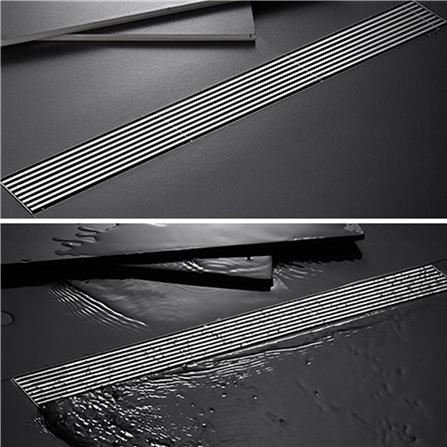 รางน้ำทิ้ง CASSA CL0245 120 ซม. สีเงิน_2