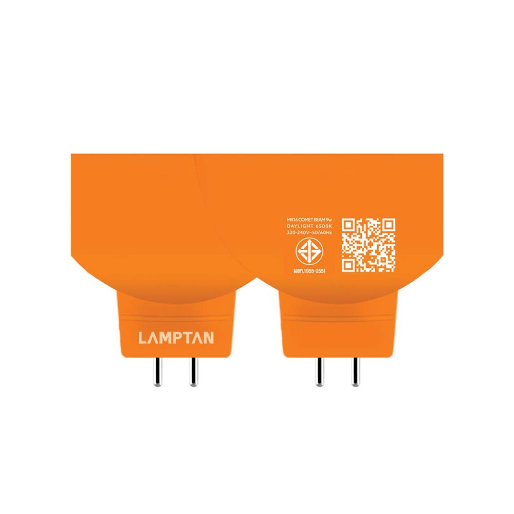หลอด LED LAMPTAN MR16 COMET BEAM 9 วัตต์ DAYLIGHT GU5.3