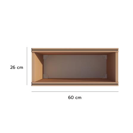 ช่องเสริม KING PLATINUM 60x26 ซม. สี SAND_3