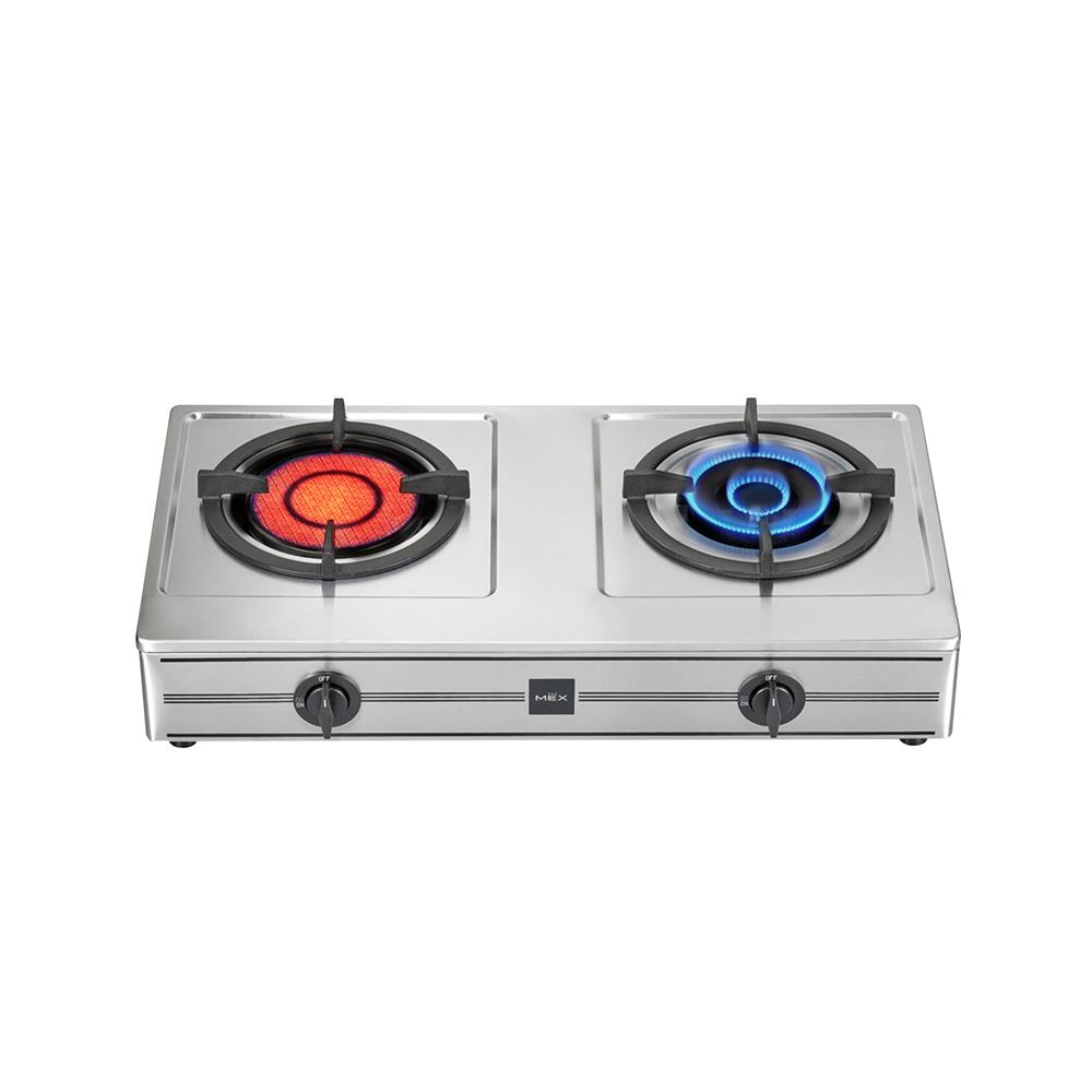 เตาแก๊สตั้งโต๊ะ 2 หัวแก๊ส MEX PC5872IGX