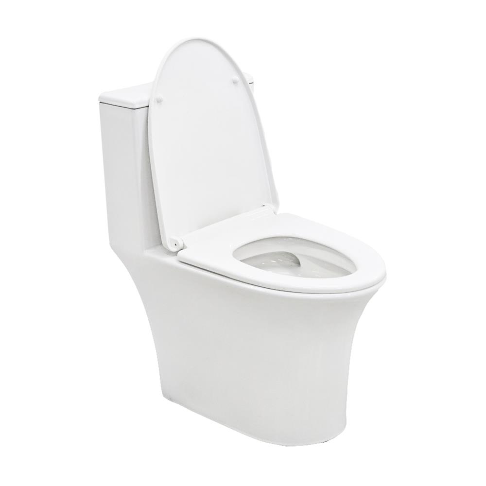 สุขภัณฑ์ 1 ชิ้น NASCO NC-8630S-WA 3/6 ลิตร สีขาว