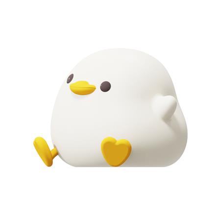 ไฟตั้งโต๊ะ LED MOFII DODO DUCK 0.5 วัตต์ สีขาว/เหลือง_0