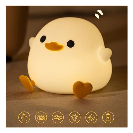 ไฟตั้งโต๊ะ LED MOFII DODO DUCK 0.5 วัตต์ สีขาว/เหลือง_5