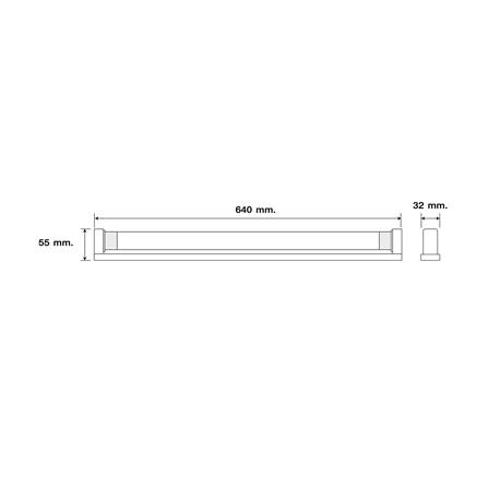 ชุดรางนีออน LED HI-TEK T8 HFILTS009D ECODE 9 วัตต์ DAYLIGHT_4