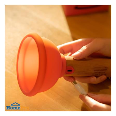 ไฟตั้งโต๊ะ LED MOFII DS PLUNGER 0.5 วัตต์ สีส้ม/น้ำตาล_4