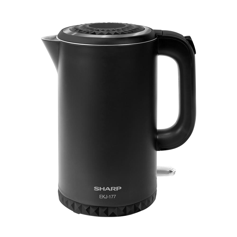 กาต้มน้ำไฟฟ้า SHARP EKJ-177 1.7 ลิตร สีดำ