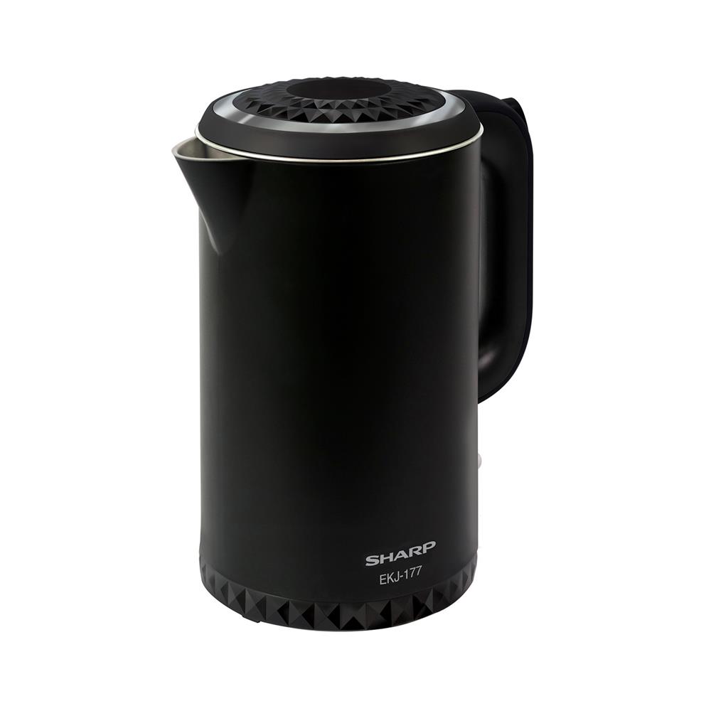 กาต้มน้ำไฟฟ้า SHARP EKJ-177 1.7 ลิตร สีดำ