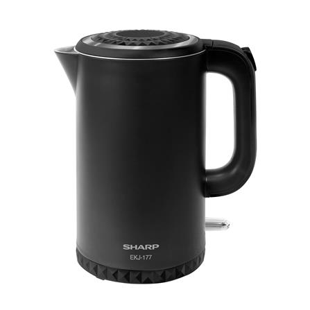 กาต้มน้ำไฟฟ้า SHARP EKJ-177 1.7 ลิตร สีดำ_0