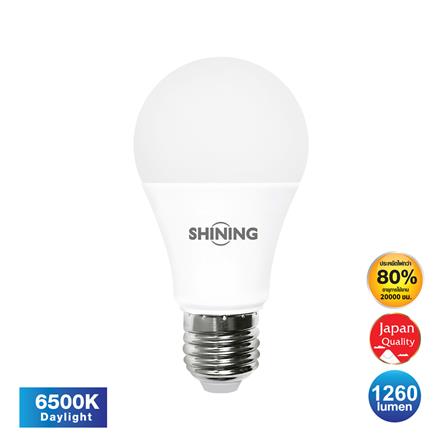 หลอด LED SHINING A60 12 วัตต์ DAYLIGHT E27_0