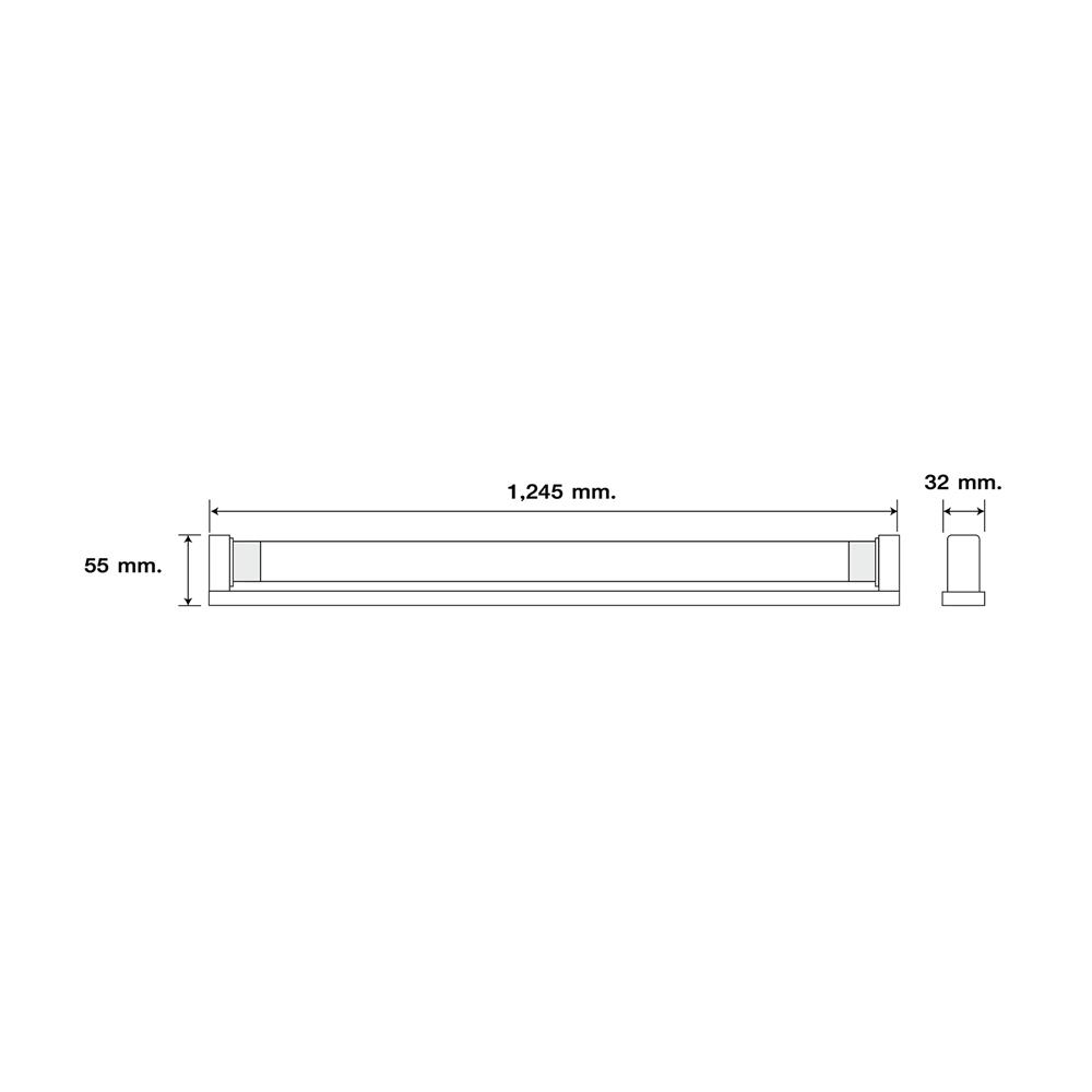 ชุดรางนีออน LED HI-TEK T8 HFILTS020D ECODE-HL 20 วัตต์ DAYLIGHT