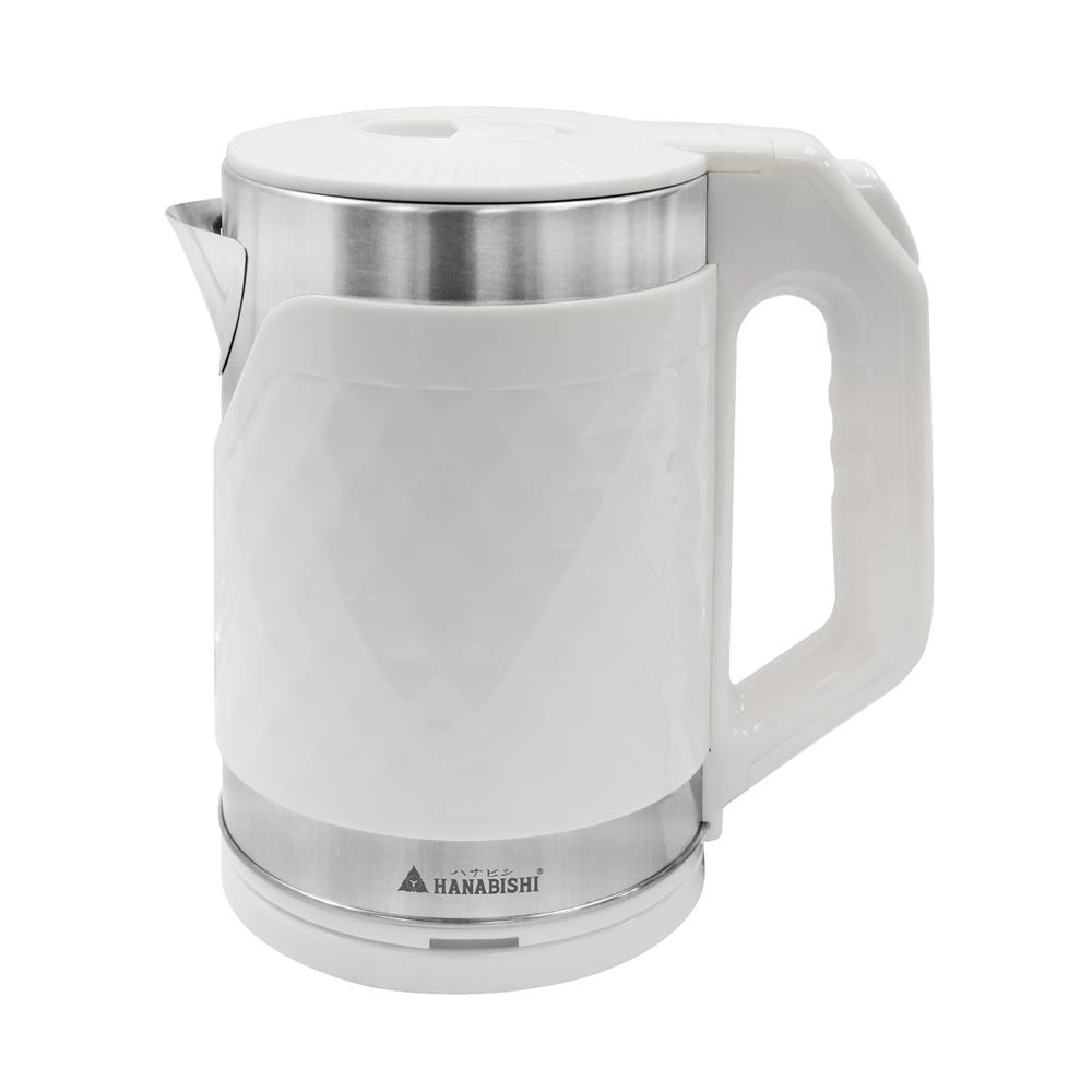 กาต้มน้ำไฟฟ้า HANABISHI HCK-20 2 ลิตร สีขาว