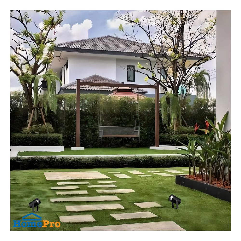 ไฟจัดสวน LED L&E 9P-A0482 16 วัตต์ WARM WHITE สีดำ